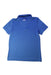 A Blue Short Sleeve Polos from Adidas in size 7Y for boy. (Back View)