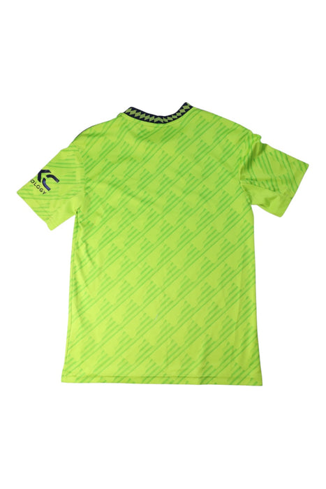 A Green Active Tops from Adidas in size 11Y for boy. (Back View)