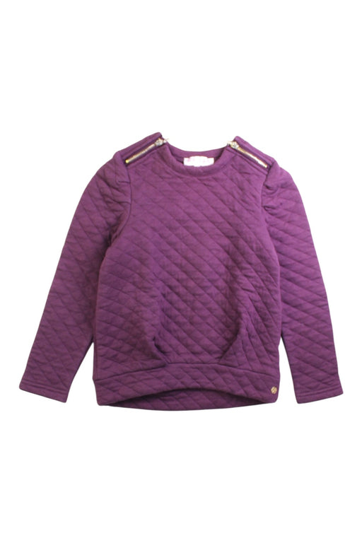 A Purple Crewneck Sweatshirts from Lili Gaufrette in size 6T for girl. (Front View)