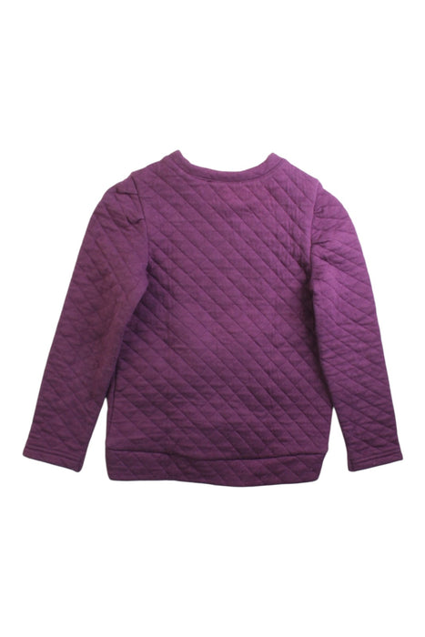 A Purple Crewneck Sweatshirts from Lili Gaufrette in size 6T for girl. (Back View)