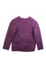 A Purple Crewneck Sweatshirts from Lili Gaufrette in size 6T for girl. (Back View)