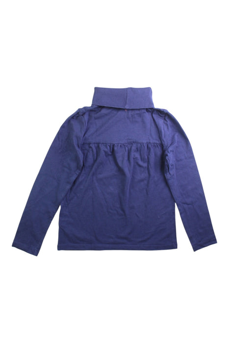 A Navy Long Sleeve Tops from Sergent Major in size 7Y for girl. (Back View)