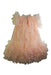 A Peach Sleeveless Dresses from Tutu Du Monde in size 6T for girl. (Back View)