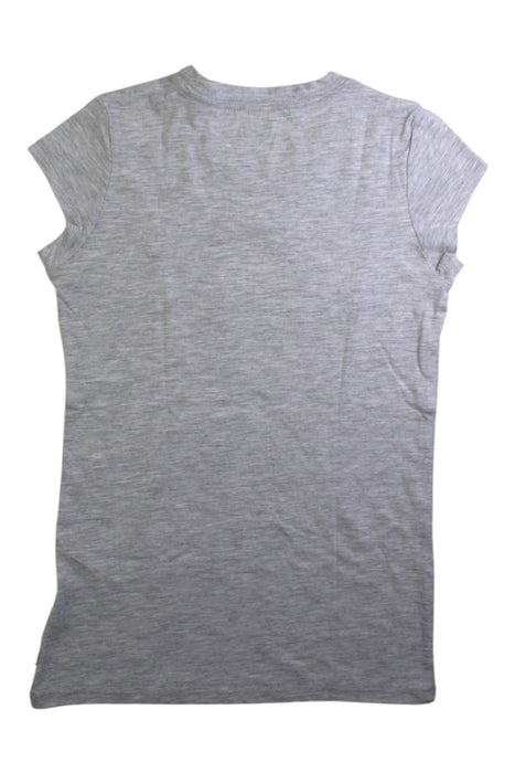 A Grey Short Sleeve T Shirts from Levi's in size 10Y for girl. (Back View)