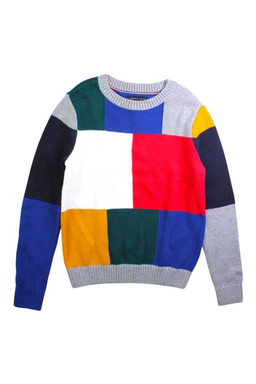A Multicolour Knit Sweaters from Tommy Hilfiger in size 6T for boy. (Front View)