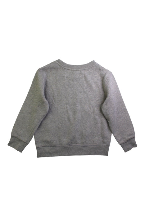 A Grey Crewneck Sweatshirts from Polo Ralph Lauren in size 5T for boy. (Back View)