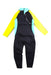 A Black Wetsuits from Dive & Sail in size 4T for neutral. (Back View)