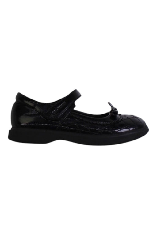A Black Flats from Dr. Kong in size 6T for girl. (Front View)