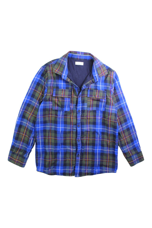 A Blue Long Sleeve Shirts from Mayoral in size 9Y for boy. (Front View)