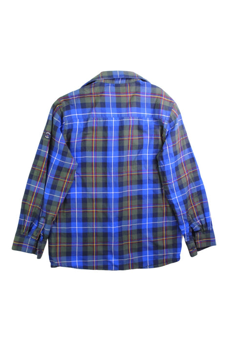 A Blue Long Sleeve Shirts from Mayoral in size 9Y for boy. (Back View)