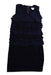 A Navy Sleeveless Dresses from Crewcuts in size 6T for girl. (Front View)