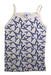 A Blue Sleeveless Tops from Petit Bateau in size 8Y for girl. (Front View)