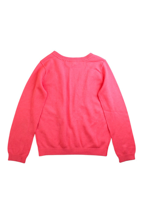 A Pink Cardigans from Seed in size 4T for girl. (Back View)