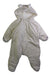A Beige Long Sleeve Rompers from Petit Bateau in size 3-6M for boy. (Front View)