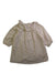A Ivory Long Sleeve Tops from Bonpoint in size 3-6M for girl. (Front View)