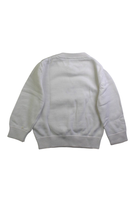 A White Knit Sweaters from Stella McCartney in size 12-18M for neutral. (Back View)