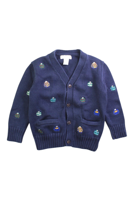 A Navy Cardigans from Ralph Lauren in size 2T for boy. (Front View)