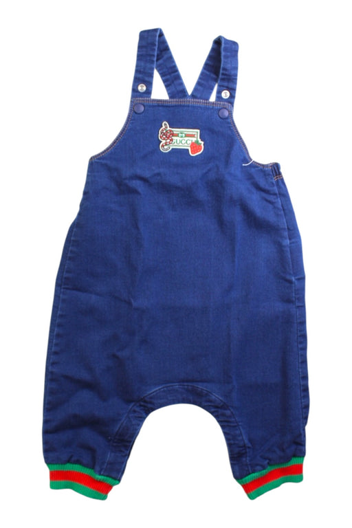 A Blue Long Overalls from Gucci in size 12-18M for neutral. (Front View)