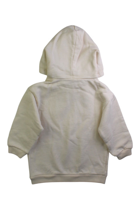 A White Hooded Sweatshirts from Gucci in size 12-18M for girl. (Back View)
