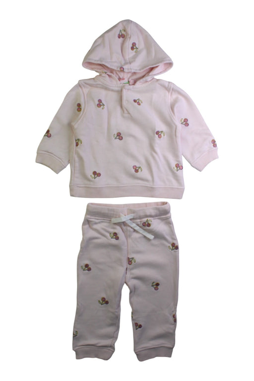 A Pink Pants Sets from Bonpoint in size 6-12M for girl. (Front View)