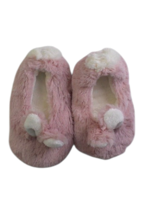 A Pink Slippers from Jamie Kay in size 12-18M for girl. (Back View)
