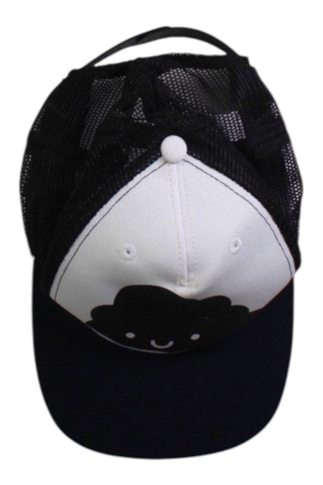 A Black Caps from Whistle & Flute in size 6-12M for boy. (Front View)