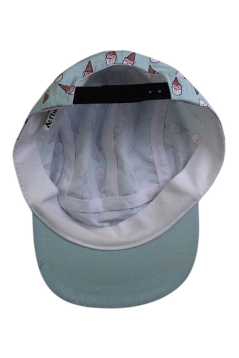 A Blue Caps from Whistle & Flute in size 4T for neutral. (Back View)