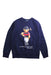 A Navy Crewneck Sweatshirts from Polo Ralph Lauren in size 8Y for boy. (Front View)