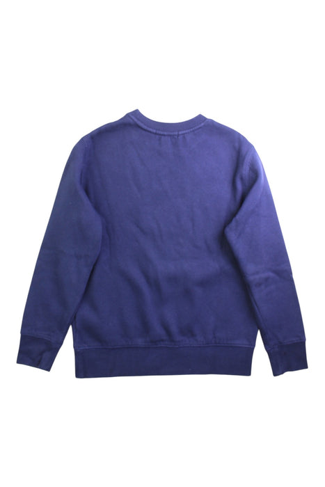 A Navy Crewneck Sweatshirts from Polo Ralph Lauren in size 8Y for boy. (Back View)
