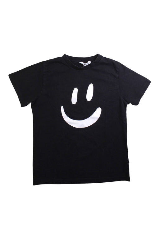 A Black Short Sleeve T Shirts from Molo in size 10Y for neutral. (Front View)