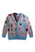 A Blue Cardigans from Beau Loves in size 6T for boy. (Front View)