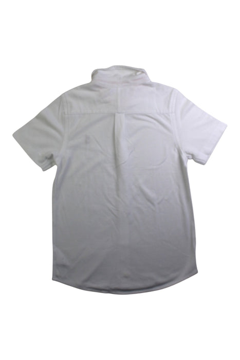 A White Short Sleeve Shirts from Polo Ralph Lauren in size 6T for boy. (Back View)