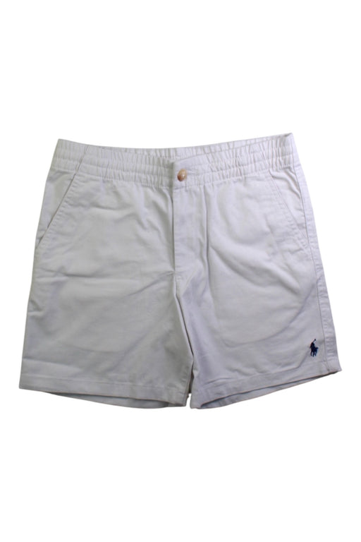 A White Shorts from Polo Ralph Lauren in size 12Y for boy. (Front View)
