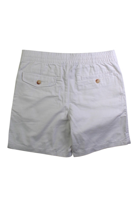 A White Shorts from Polo Ralph Lauren in size 12Y for boy. (Back View)