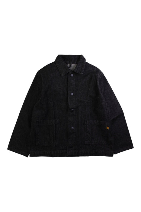 A Black Lightweight Jackets from P Denim in size 8Y for neutral. (Front View)