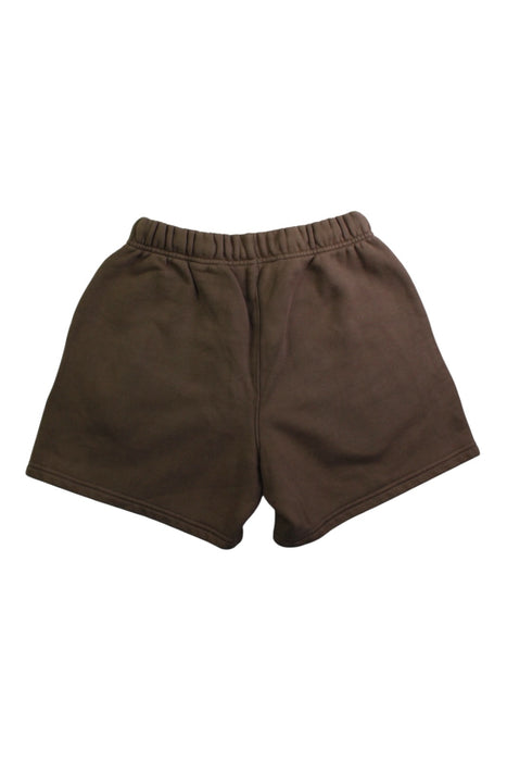 A Brown Shorts from Fear of God Essentials in size 8Y for boy. (Back View)