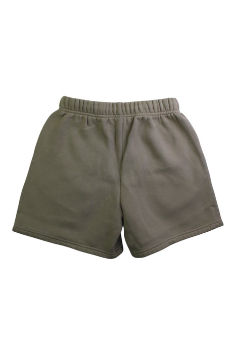 A Green Shorts from Fear of God Essentials in size 8Y for boy. (Back View)
