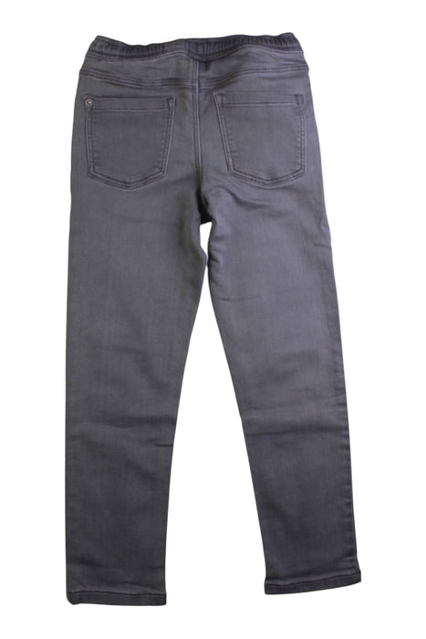 A Grey Jeggings from Petit Bateau in size 8Y for boy. (Back View)