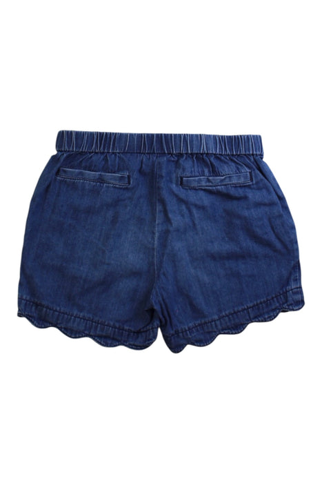 A Blue Shorts from Hanna Andersson in size 5T for girl. (Back View)