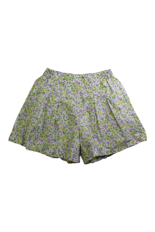 A Green Shorts from Balabala in size 4T for girl. (Front View)