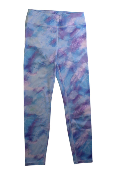 A Blue Leggings from Moody Tiger in size 5T for girl. (Front View)