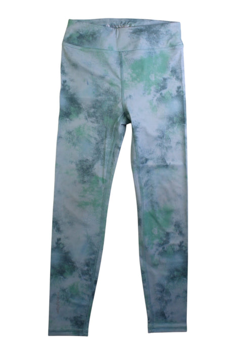 A Teal Leggings from Moody Tiger in size 5T for girl. (Front View)