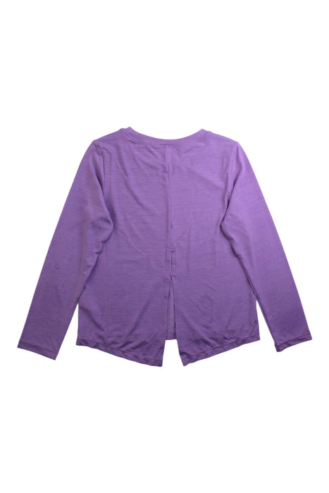 A Purple Long Sleeve Tops from Moody Tiger in size 6T for girl. (Back View)