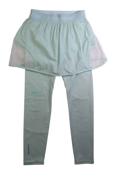 A Green Active Skirts from Moody Tiger in size 5T for girl. (Front View)