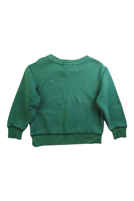 A Green Crewneck Sweatshirts from Polo Ralph Lauren in size 2T for boy. (Back View)