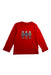 A Red Long Sleeve T Shirts from Mayoral in size 3T for boy. (Front View)