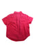 A Red Short Sleeve Shirts from Ralph Lauren in size 2T for boy. (Back View)