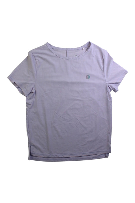 A Purple Short Sleeve T Shirts from Moody Tiger in size 6T for girl. (Front View)