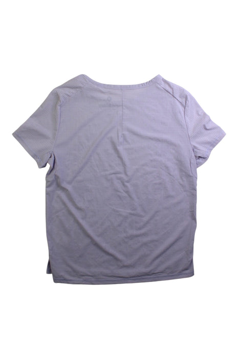 A Purple Short Sleeve T Shirts from Moody Tiger in size 6T for girl. (Back View)