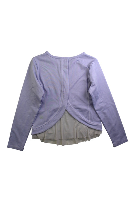 A Purple Active Tops from Moody Tiger in size 6T for girl. (Back View)